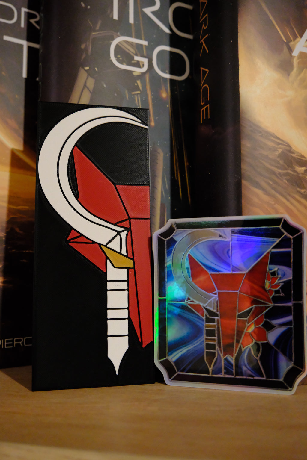 Howler’s Rage Sticker & Bookmark Bundle - Gold Eye Version